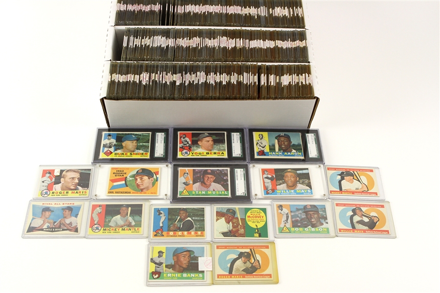 1960 Topps Complete Set (572/572)