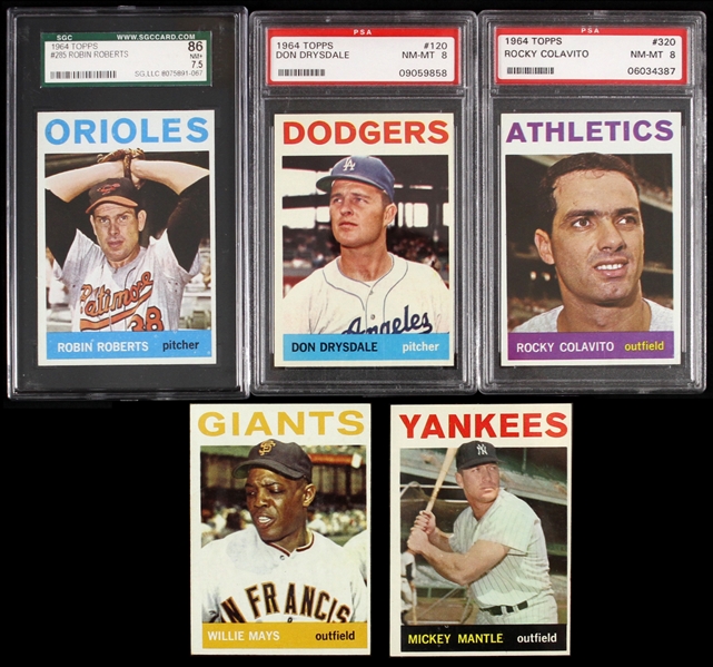 1964 Topps Partial Set (194/587)
