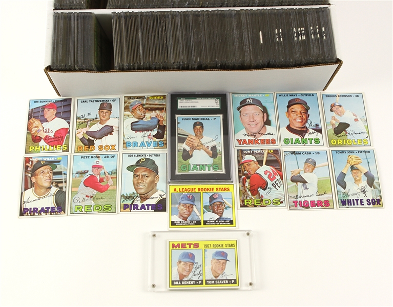 1967 Topps Complete Set (609/609)
