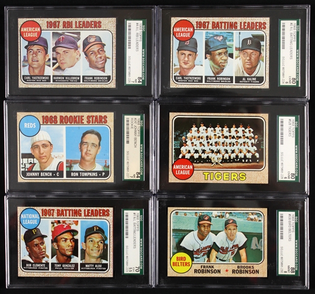 1968 Topps Near Complete Set (593/598)