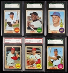 1968 Topps Near Complete Set (593/598)