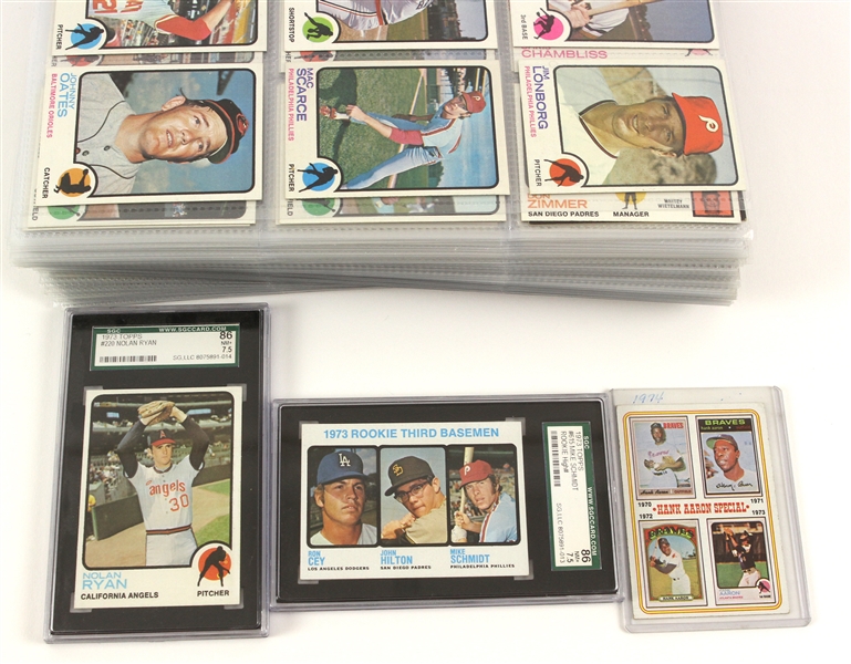 1973 Topps Near Complete Set (555/660)
