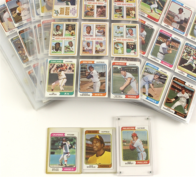 1974 Topps Complete Set (660/660) W/ Traded Set