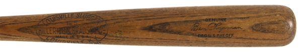 1932 Ben Chapman New York Yankees H&B Louisville Slugger Store Model Bat (PSA/DNA)