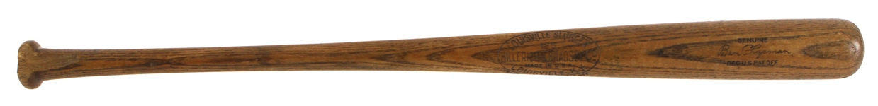 1932 Ben Chapman New York Yankees H&B Louisville Slugger Store Model Bat (PSA/DNA)