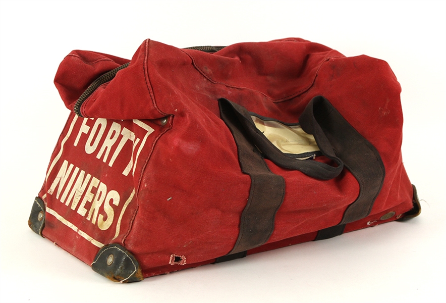 1950s Hugh McElhenny San Francisco 49ers Equipment Bat w/ Signed ID Card (MEARS LOA/JSA)