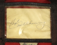 1950's Hugh McElhenny San Francisco 49ers Equipment Bat w/ Signed ID Card (MEARS LOA/JSA)