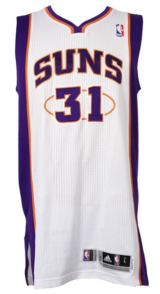 2011-13 Sebastian Telfair Phoenix Suns Game Worn Home Jersey (MEARS LOA)