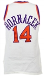 1987-88 Jeff Hornacek Phoenix Suns Signed Home Jersey (MEARS LOA)