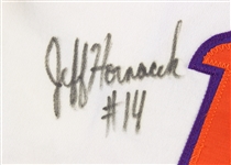 1987-88 Jeff Hornacek Phoenix Suns Signed Home Jersey (MEARS LOA)
