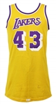 1984-85 Chuck Nevitt Los Angeles Lakers Game Worn Home Jersey (MEARS LOA)