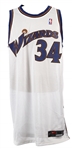 2002-03 Charles Oakley Washington Wizards Game Worn Home Jersey (MEARS LOA)