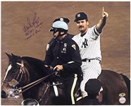 1996 Wade Boggs New York Yankees Signed 16" x 20" Photo (JSA)
