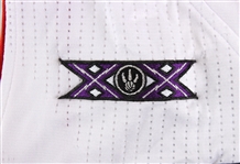 2015 (April 18) Patrick Patterson Toronto Raptors Playoffs Worn Home Jersey (MEARS LOA/MeiGray)