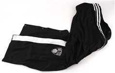 2015 Mason Plumlee Brooklyn Nets NBA All Star Weekend Slam Dunk Contest Warm Up Pants (MEARS LOA/MeiGray)