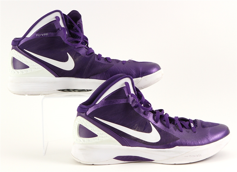 2011-12 Markieff Morris Phoenix Suns Game Worn Nike Sneakers (MEARS LOA)