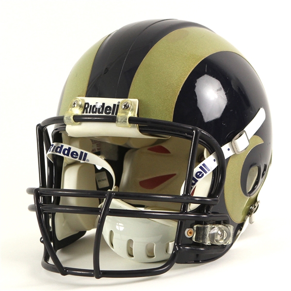 2011-12 Sam Bradford St. Louis Rams Game Worn Helmet (MEARS LOA)