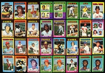 1975 Topps Mini Partial Set (111/660)