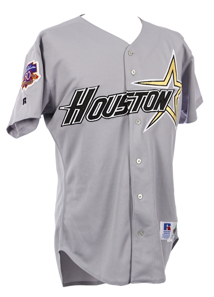 1997 Bill Virdon Houston Astros Game Worn Road Jersey (MEARS LOA)