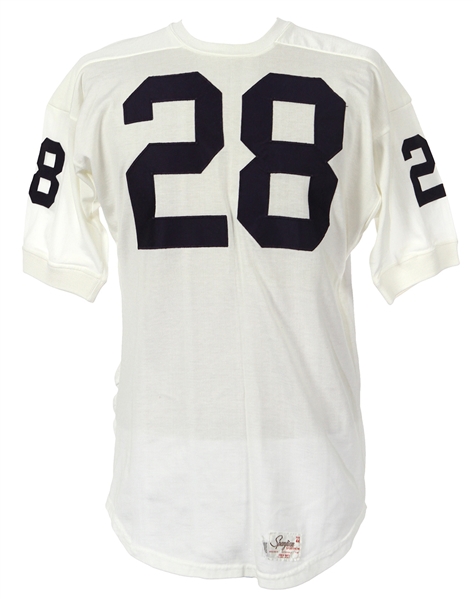 1960s Spanjian #28 Game Worn Football Jersey (MEARS LOA)