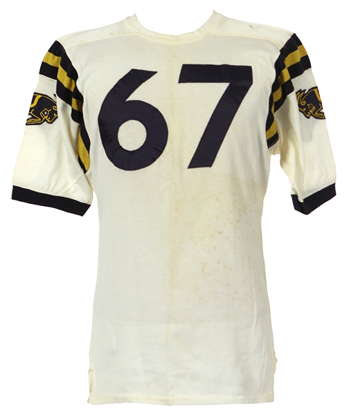 1964 Tom Holden Navy Midshipmen Cotton Bowl Jersey (MEARS LOA)