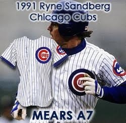 Lot Detail - 1991 Ryne Sandberg Game Used and Signed Chicago Cubs Road  Jersey (JSA)