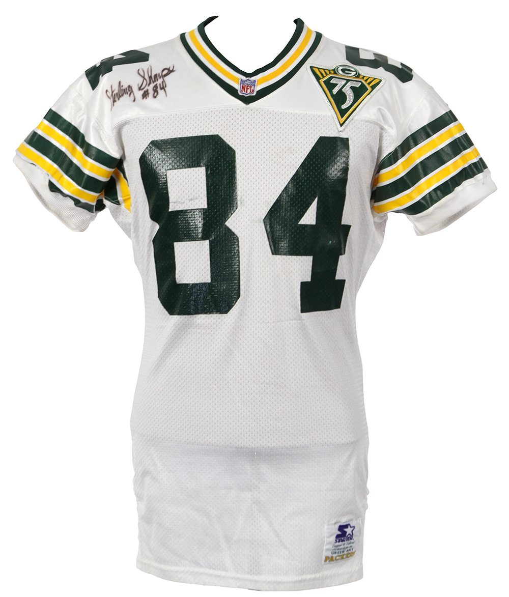 Lot Detail - 1993 Sterling Sharpe Game Worn Green Bay Packers Jersey -  (MEARS A8) Great Use