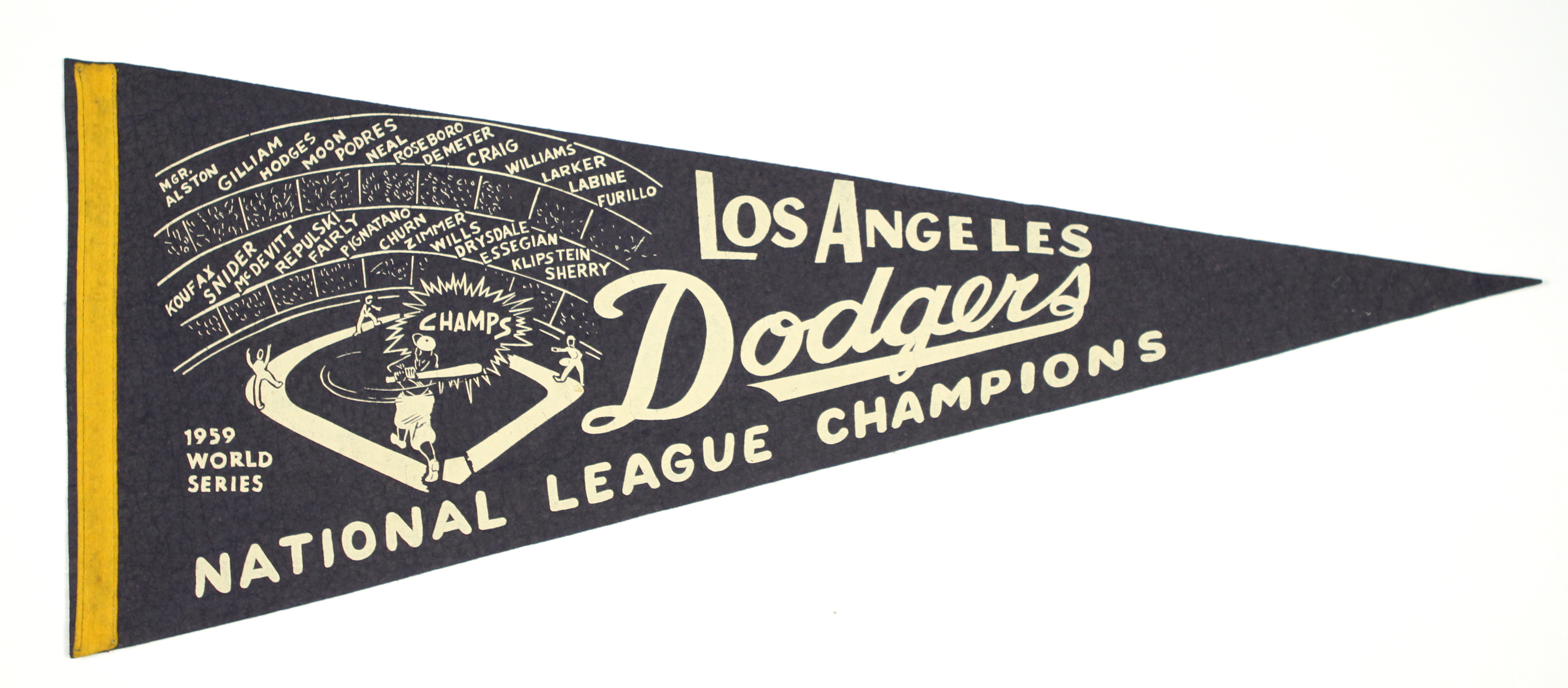 Lot Detail - 1959 LOS ANGELES DODGERS (WORLD CHAMPIONSHIP SEASON