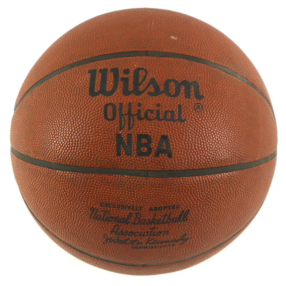 Michael Jordan Signed Game-Used NBA Basketball (PSA & Mears)