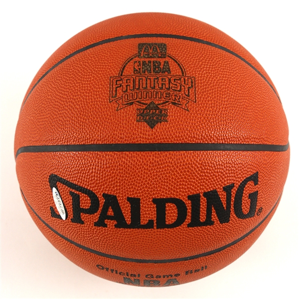 1992-93 Spalding Official NBA David Stern Upper Deck Fantasy Winner Basketball (UD Hologram)