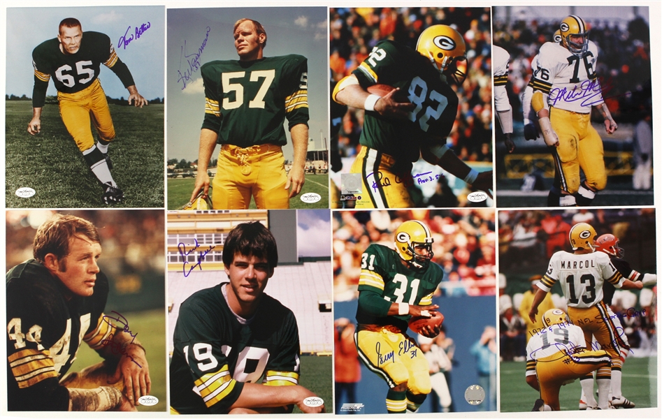  1980s-90s Green Bay Packers Signed 8" x 10" Photos - Lot of 30 (JSA) 