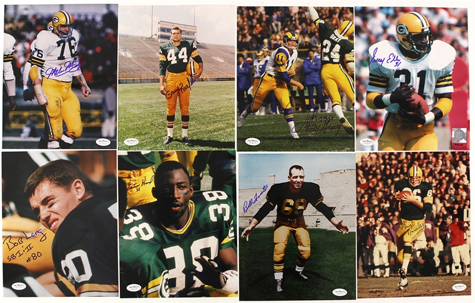 Lot Detail - 1980's-90's Green Bay Packers Signed 8" X 10" Photos - Lot ...