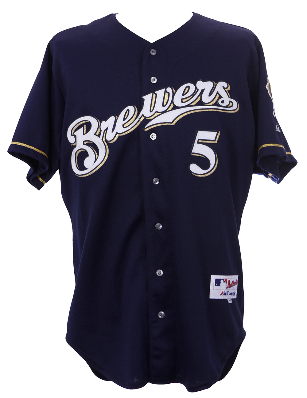 Lot Detail - 2000 Geoff Jenkins Milwaukee Brewers Signed Game Worn ...