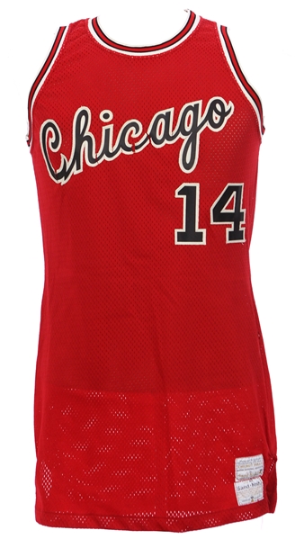 1974-75 Matt Guokas Chicago Bulls Game Worn Road Jersey (MEARS LOA)
