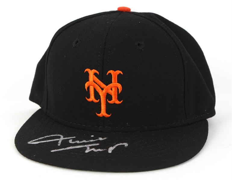 1950s New York Giants Willie Mays Autographed Cap (JSA)