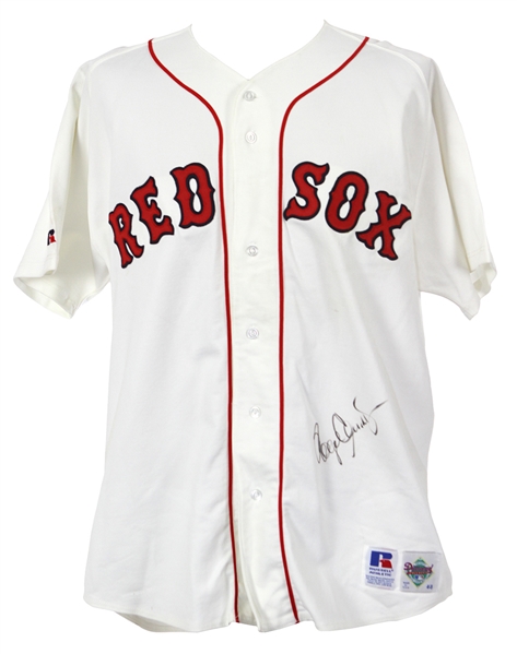 1993-96 Roger Clemens Boston Red Sox Signed Jersey (JSA)