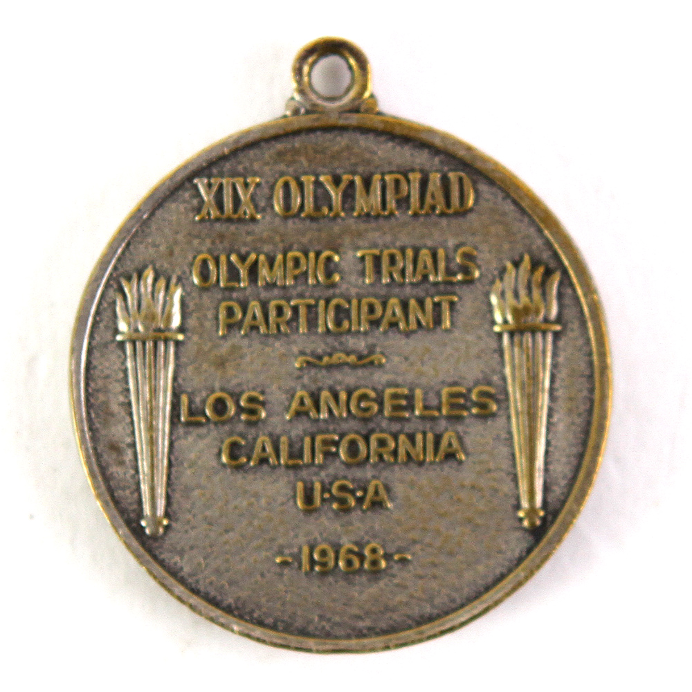 Lot Detail - 1968 XIX Olympiad Los Angeles Olympic Trials Participant Medal