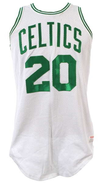 1988-91 Brian Shaw Boston Celtics Home Jersey (MEARS LOA)