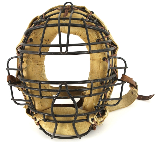 1940s Game Used Catchers Mask (MEARS LOA)