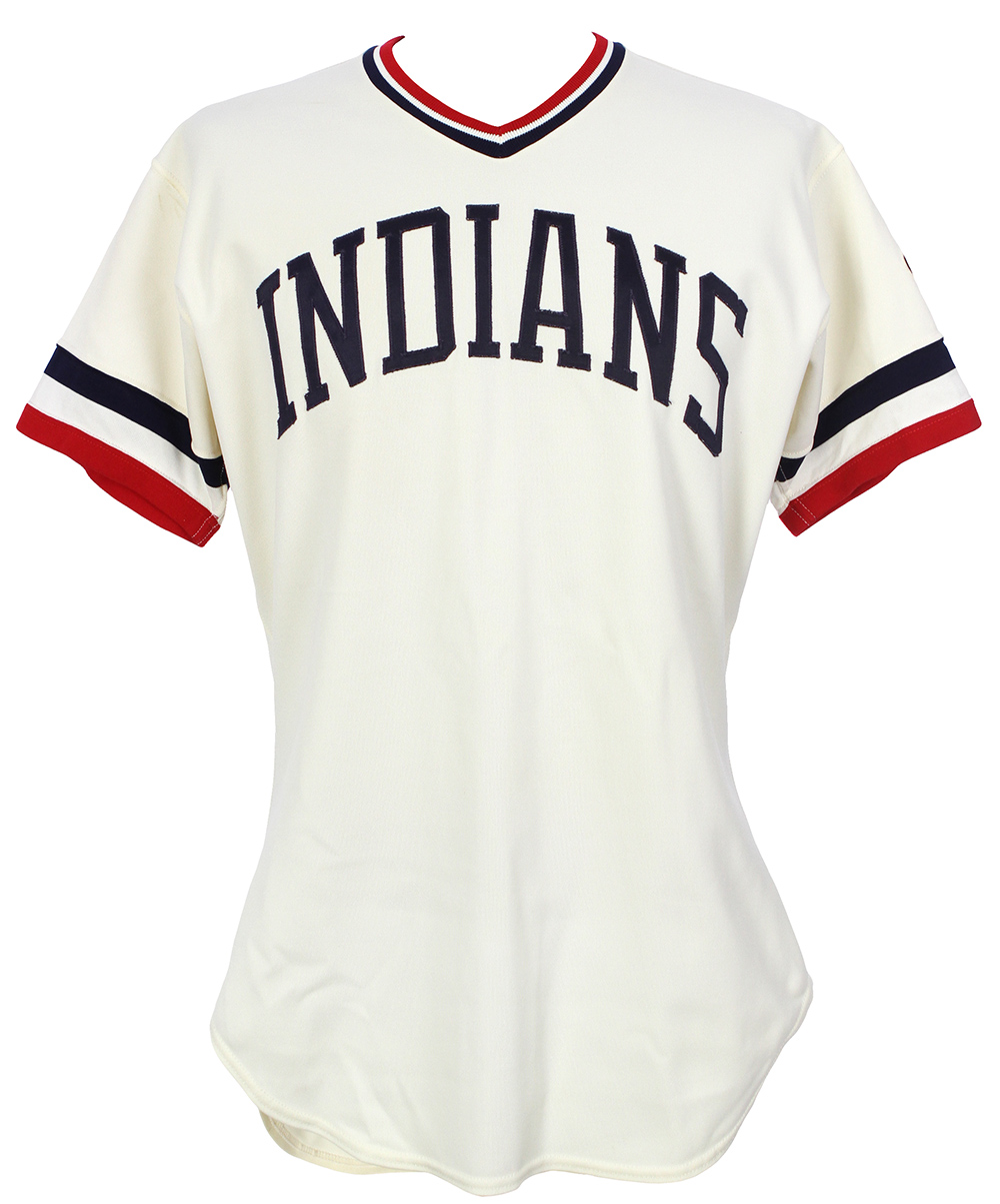 1981 Len Barker Signed and Inscribed Game Worn Cleveland Indians Jersey  from His “Perfect Game” Season. – Memorabilia Expert