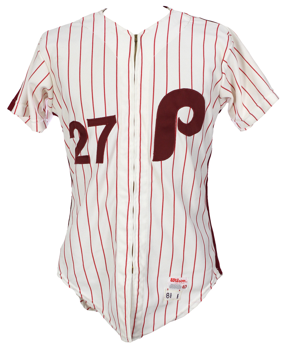 1979 Lonnie Smith Philadelphia Phillies Game Worn Jersey