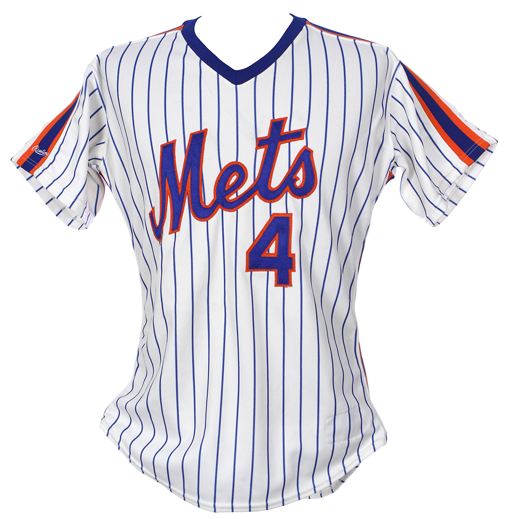  Mets: Game Used Lenny Dykstra Jersey