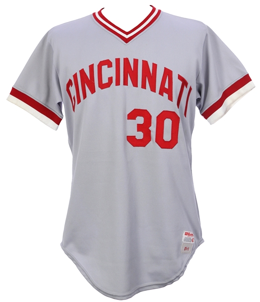 1981 Ken Griffey Cincinnati Reds Road Jersey