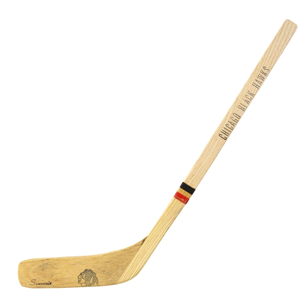 1960s Chicago Blackhawks 16" Souvenir Hockey Stick