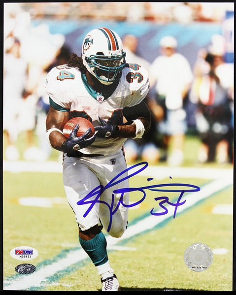 2011 Ricky Williams Miami Dolphins Signed 8" x 10" Photo (PSA/DNA)