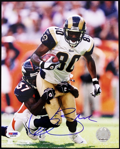 Lot Detail - 2003 Isaac Bruce St. Louis Rams Signed 8