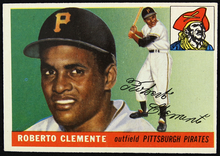 1955 Roberto Clemente Pittsburgh Pirates Topps #164 Rookie Card 