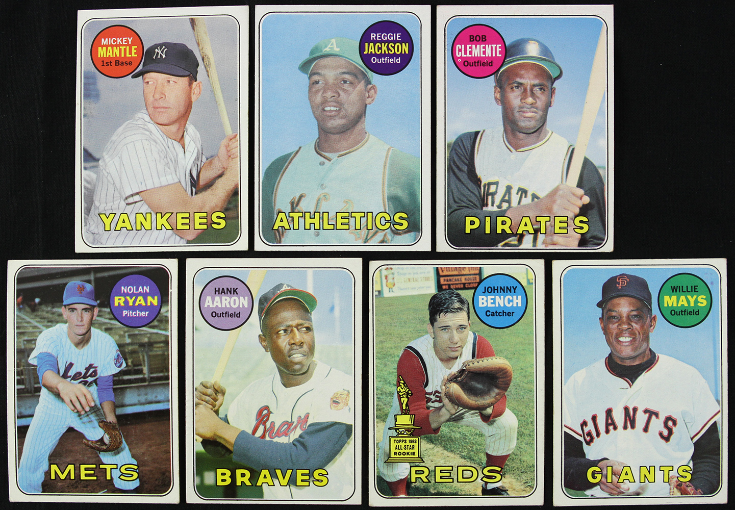 Lot Detail - 1969 Topps Baseball Trading Cards Near Complete Set 663/664