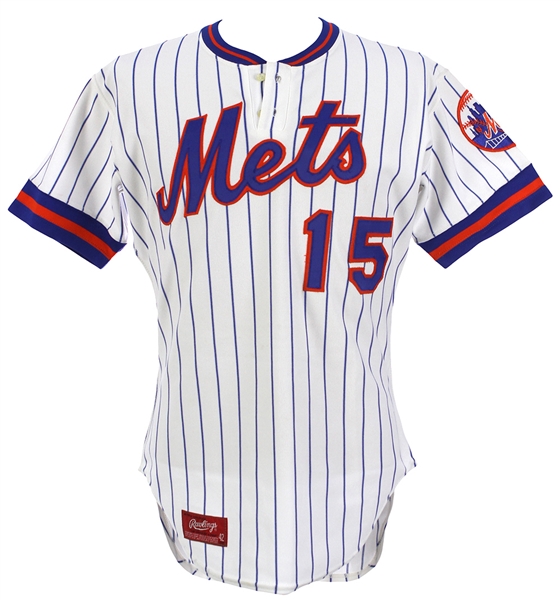 1980 Claudell Washington New York Mets Game Worn Home Jersey (MEARS LOA)