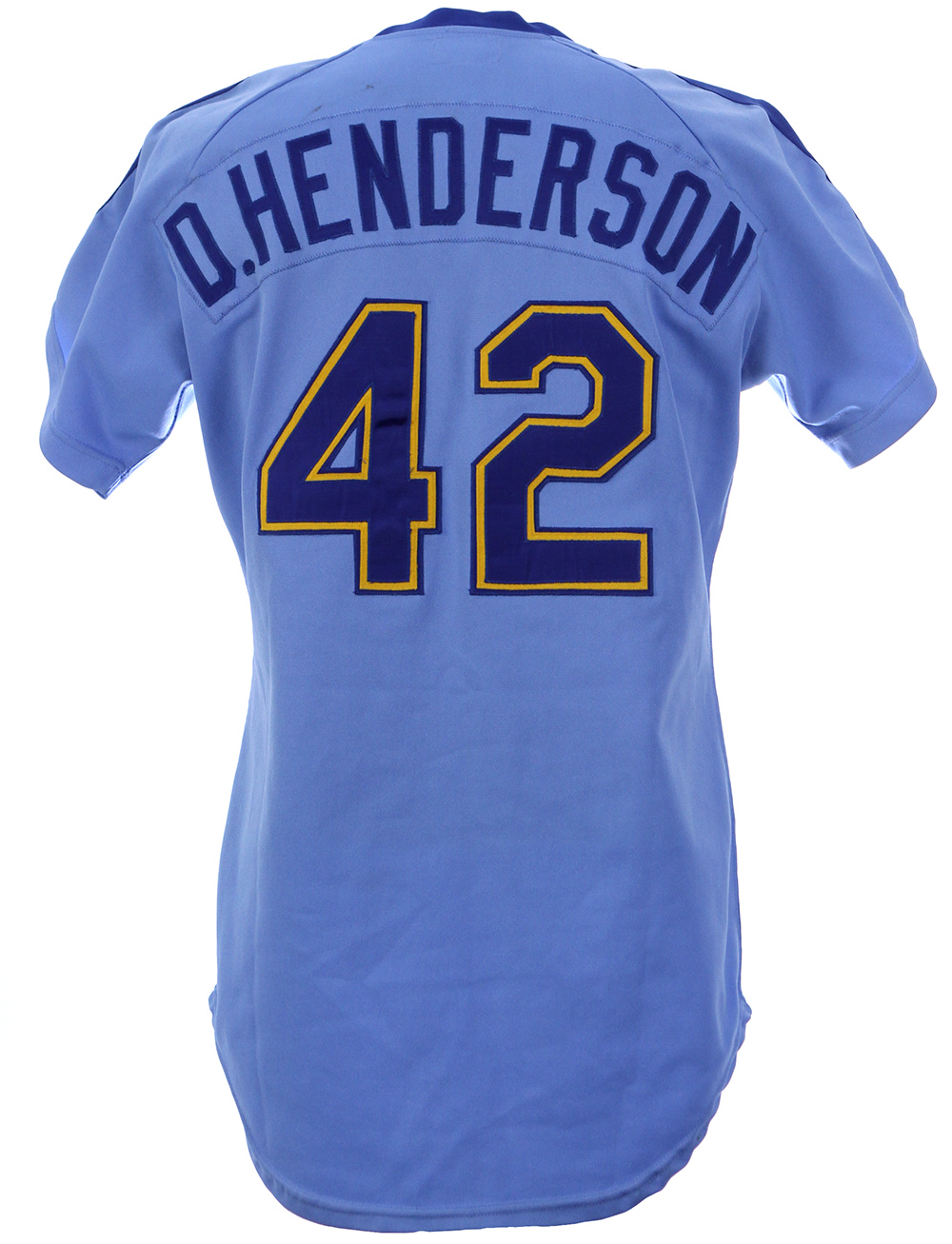 Lot Detail - 1984 Dave Henderson Seattle Mariners Game Worn Road Jersey  (MEARS LOA)